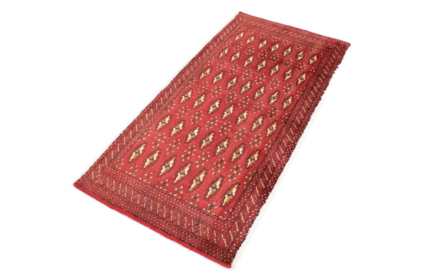 Tappeto Turkaman - 130 x 60 cm - rosso