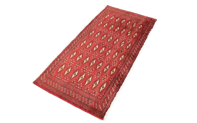 Tappeto Turkaman - 130 x 60 cm - rosso