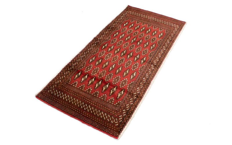 Tappeto Turkaman - 130 x 60 cm - ruggine