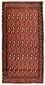 Tappeto Turkaman - 130 x 60 cm - ruggine