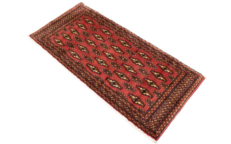 Tappeto Turkaman - 130 x 60 cm - rosso