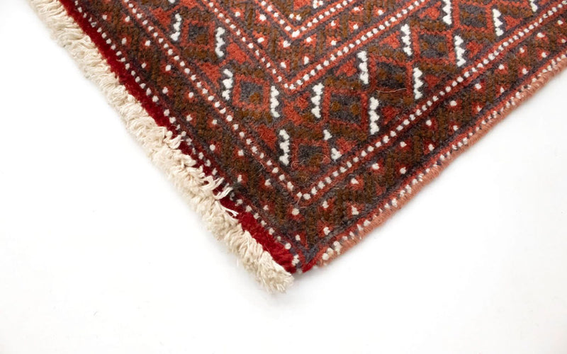 Tappeto Turkaman - 130 x 60 cm - rosso