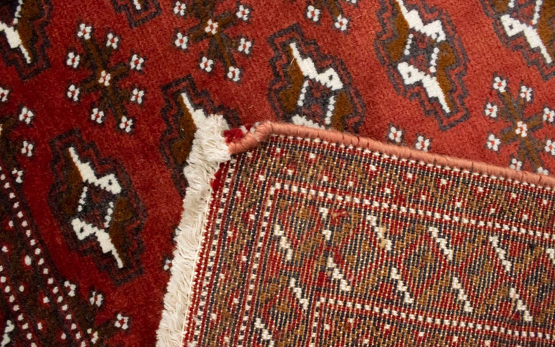 Tappeto Turkaman - 130 x 60 cm - rosso