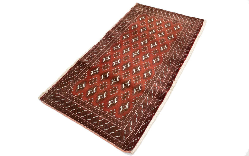 Tappeto Turkaman - 130 x 60 cm - rosso