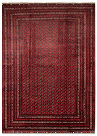 Tappeto afgano - Bukhara - 301 x 197 cm - rosso
