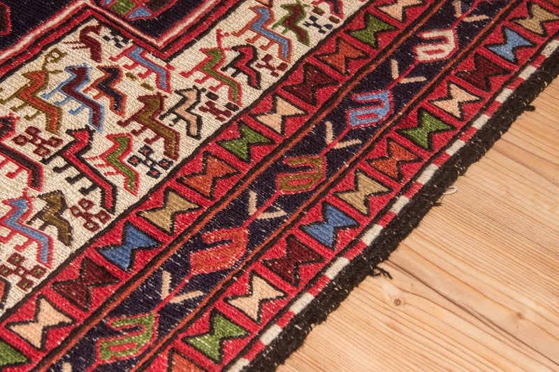 Tappeto Kelim - Orientale quadrato  - 99 x 95 cm - beige