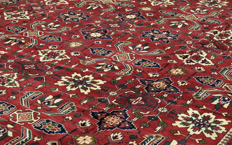 Tappeto afgano - Hatschlu - 492 x 401 cm - rosso