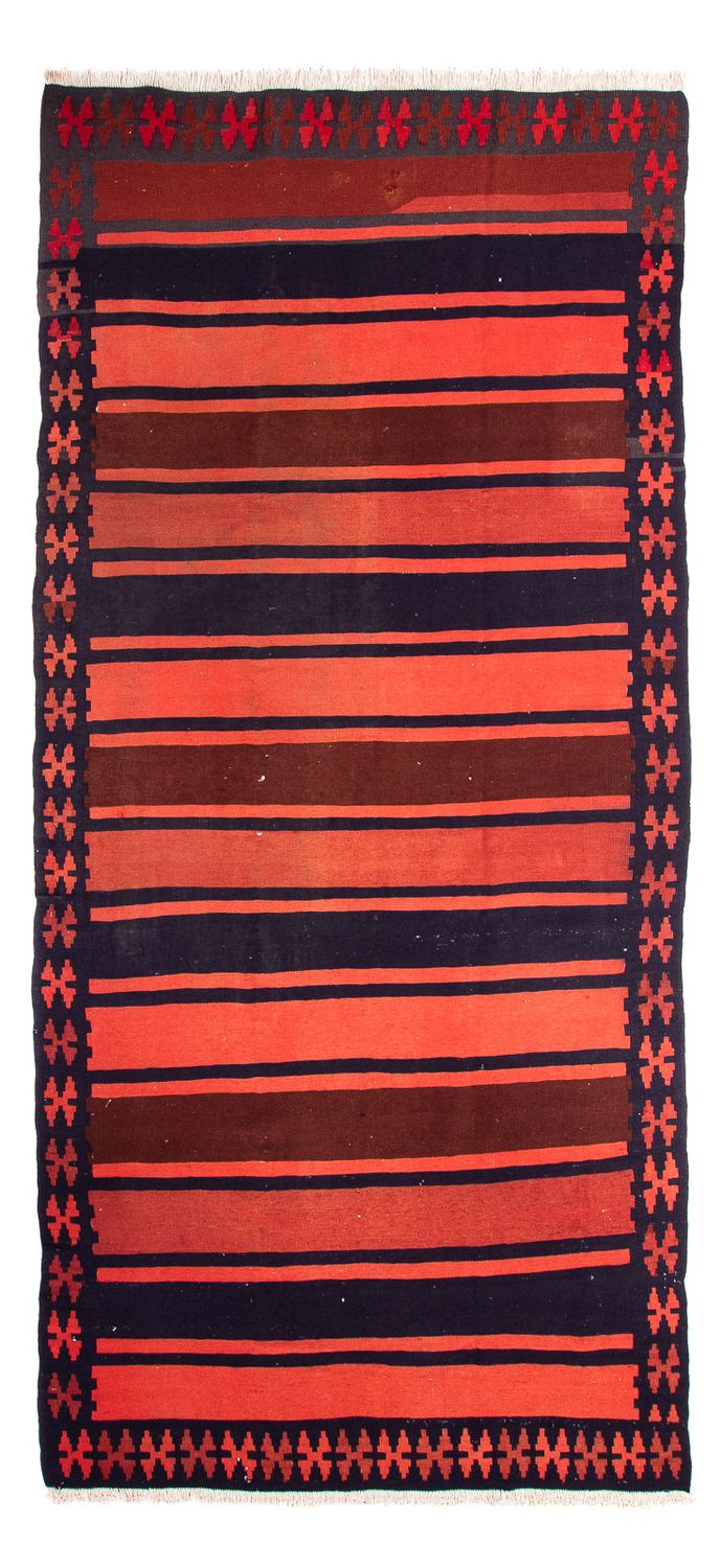 Tappeto corsia Tappeto Kelim - Vecchio - 335 x 155 cm - multicolore