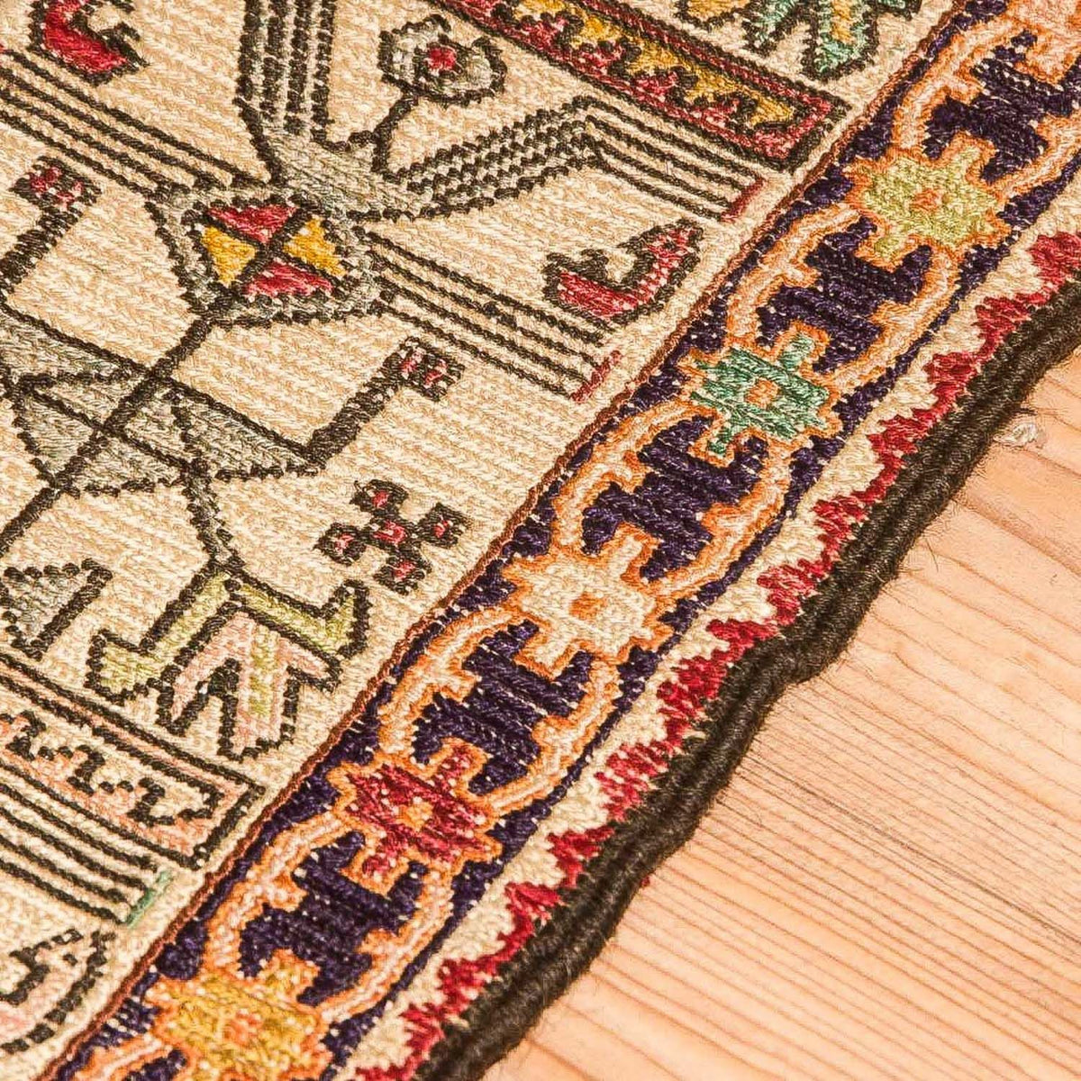 Kilim di seta Tappeto 75x97cm