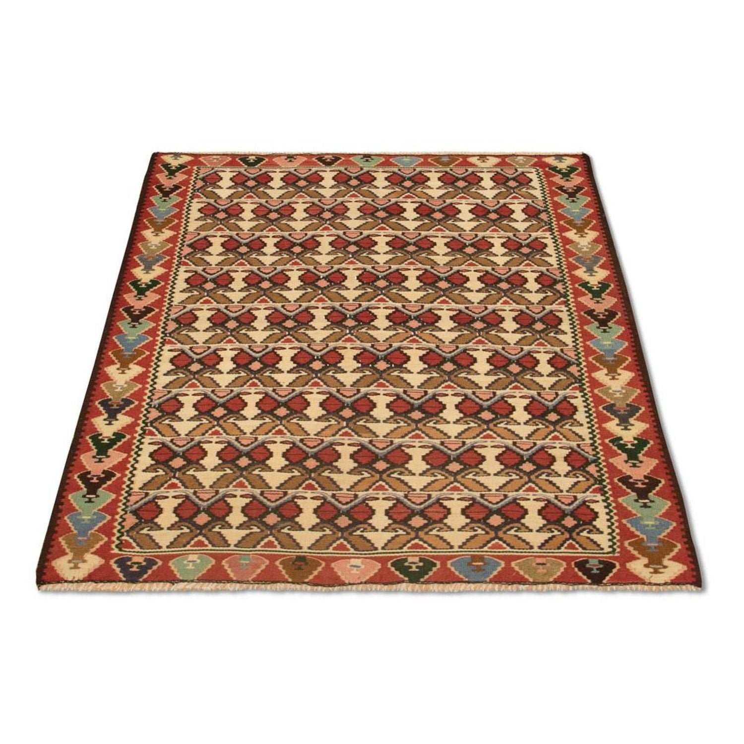 Tappeto Kelim - Vecchio - 143 x 119 cm - beige