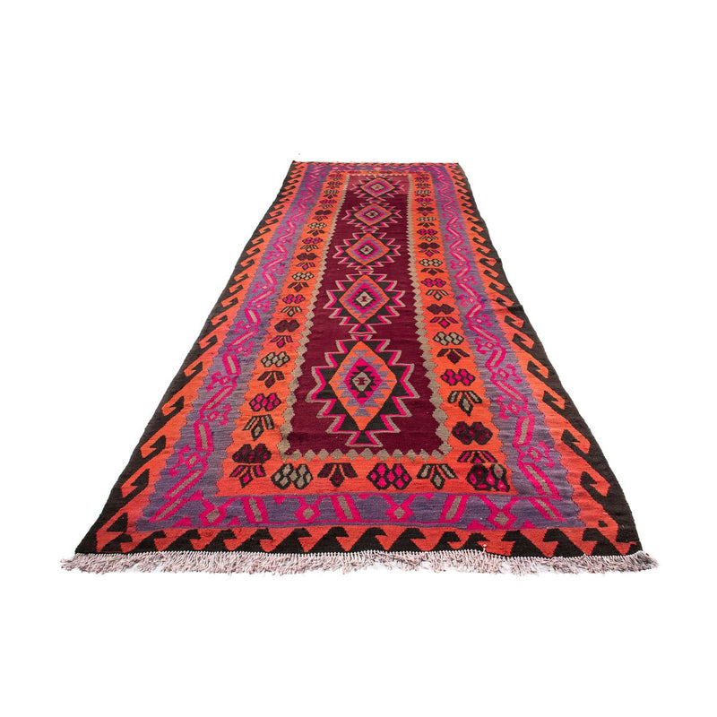 Tappeto corsia Tappeto Kelim - Vecchio - 390 x 141 cm - multicolore