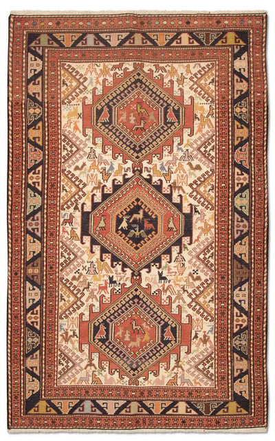Kilim di seta Tappeto 122x194cm