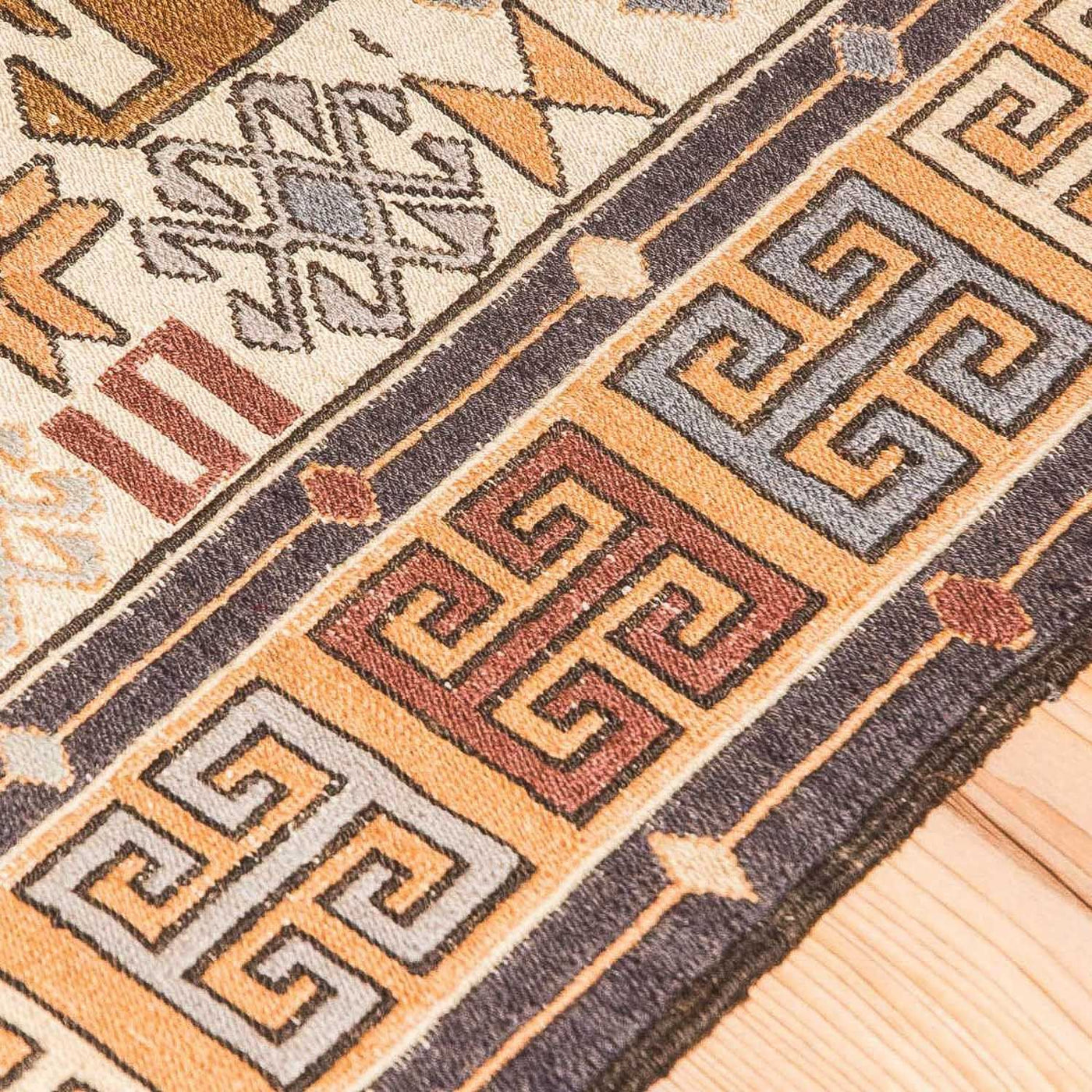 Kilim di seta Tappeto 210x115cm