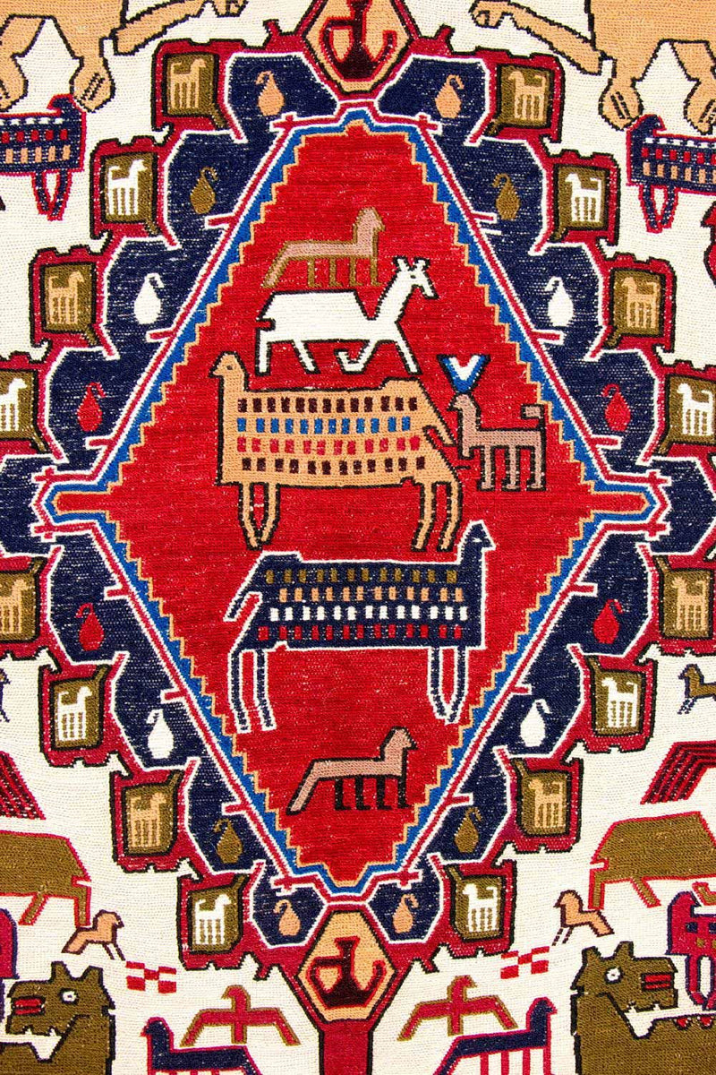 Tappeto Kelim - Orientale - 192 x 110 cm - beige