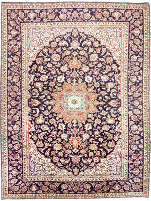 Tappeto Persero - Classico - 412 x 295 cm - blu scuro