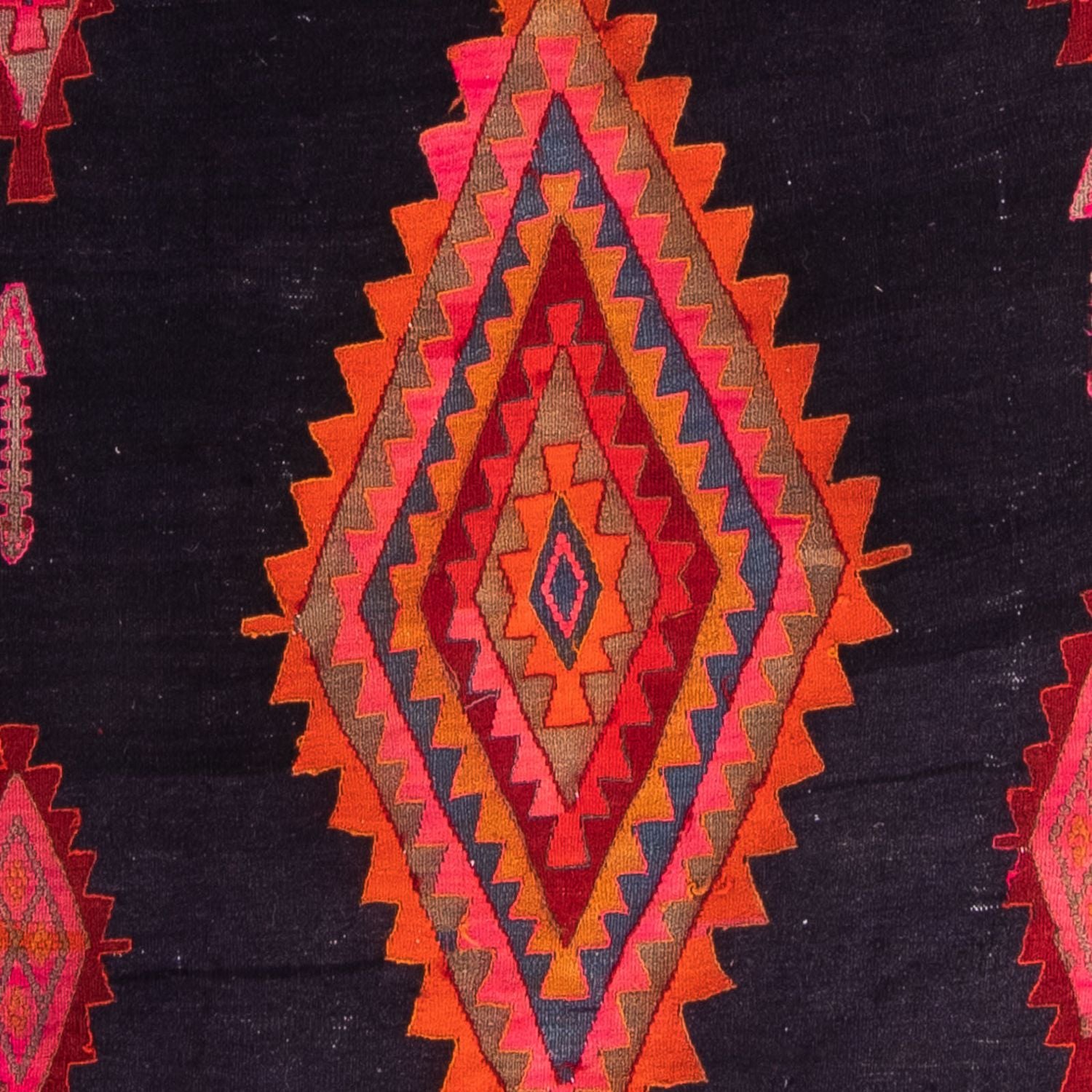Tappeto corsia Tappeto Kelim - Vecchio - 315 x 150 cm - multicolore