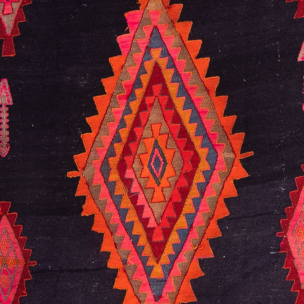 Tappeto corsia Tappeto Kelim - Vecchio - 315 x 150 cm - multicolore