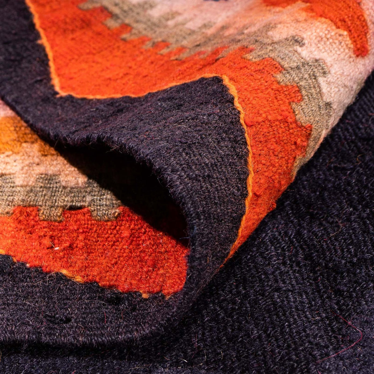 Tappeto corsia Tappeto Kelim - Vecchio - 315 x 150 cm - multicolore