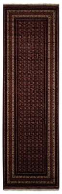 Tappeto corsia Tappeto afgano - Bukhara - 292 x 86 cm - rosso