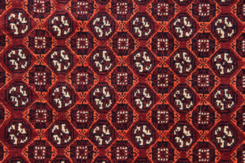 Tappeto corsia Tappeto afgano - Bukhara - 292 x 86 cm - rosso