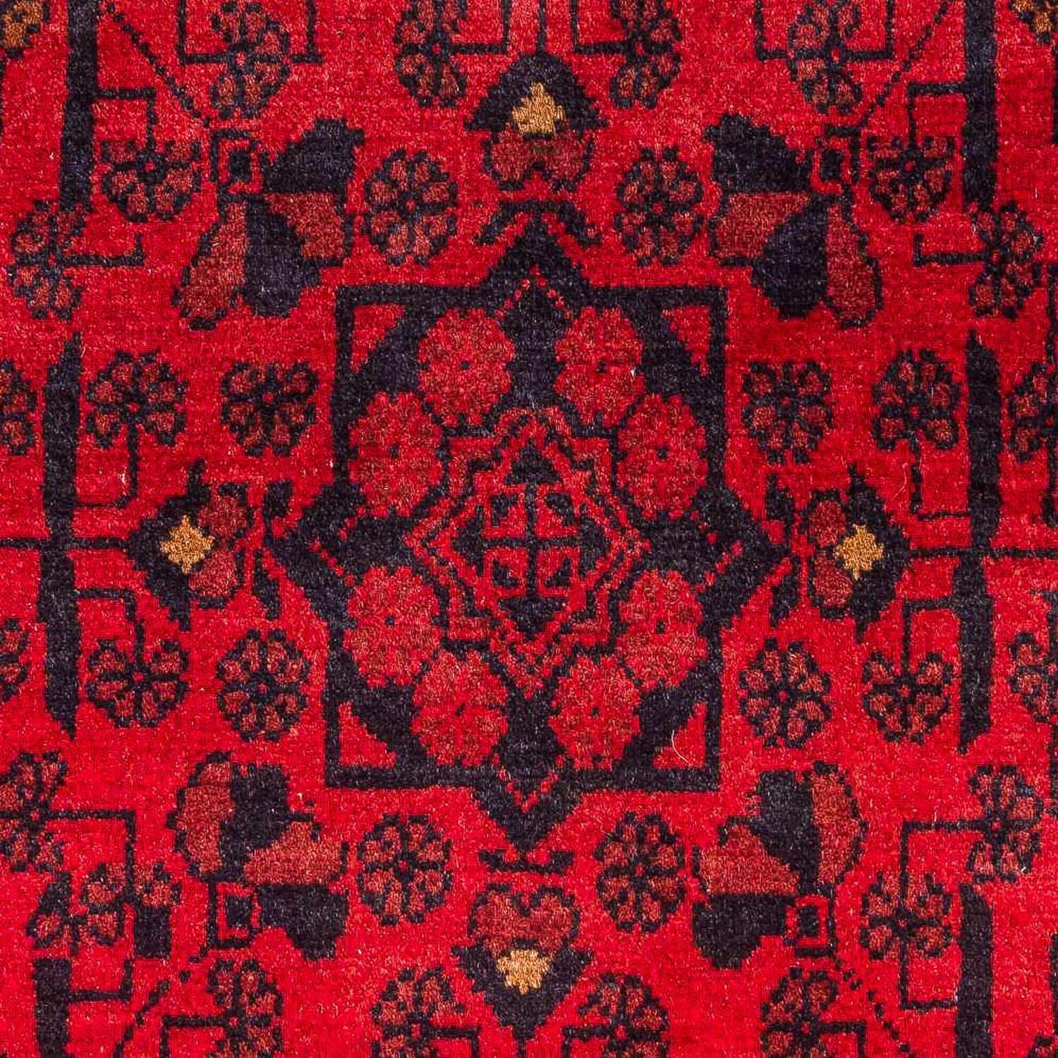 Tappeto afgano - Kunduz - 189 x 116 cm - rosso