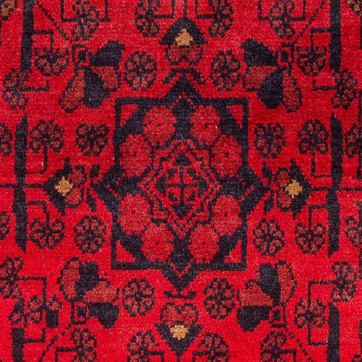 Tappeto afgano - Kunduz - 189 x 116 cm - rosso