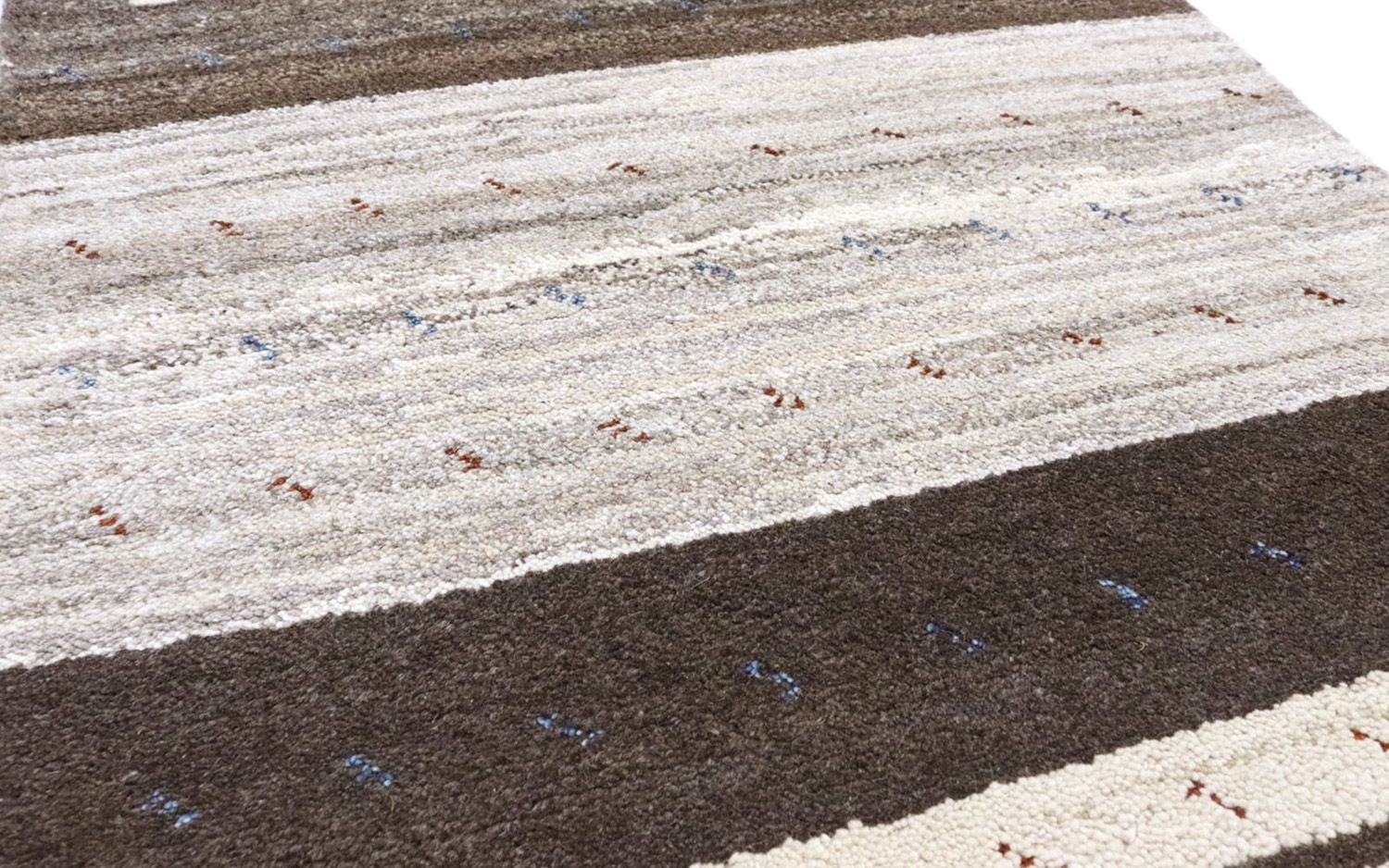 Tappeto corsia Tappeto Gabbeh - Indus - 293 x 81 cm - multicolore