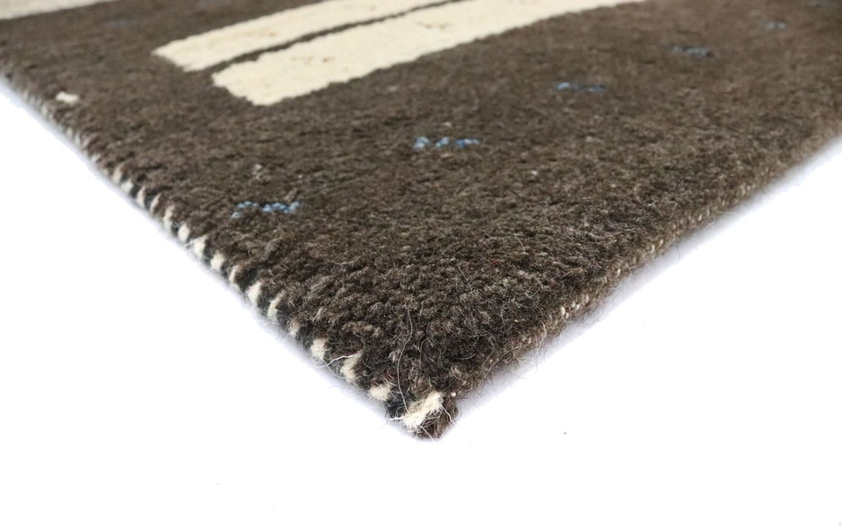 Tappeto corsia Tappeto Gabbeh - Indus - 293 x 81 cm - multicolore