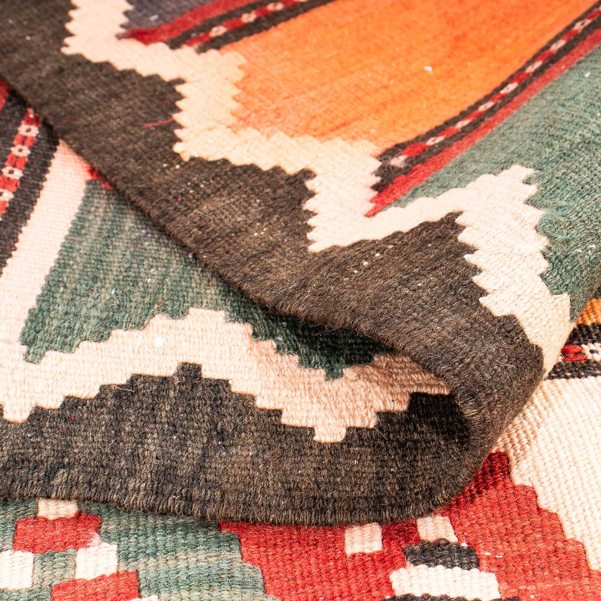 Tappeto corsia Tappeto Kelim - Vecchio - 310 x 155 cm - multicolore