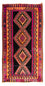 Tappeto corsia Tappeto Kelim - Vecchio - 310 x 160 cm - multicolore