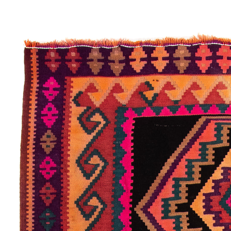 Tappeto corsia Tappeto Kelim - Vecchio - 310 x 160 cm - multicolore