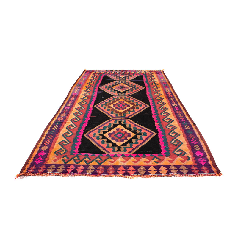 Tappeto corsia Tappeto Kelim - Vecchio - 310 x 160 cm - multicolore