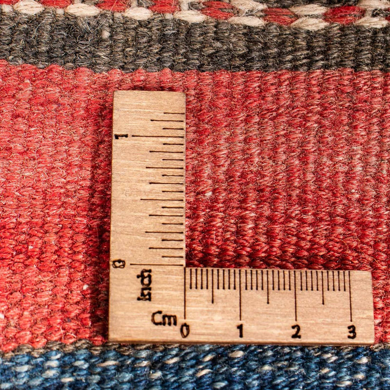 Tappeto corsia Tappeto Kelim - Vecchio - 250 x 140 cm - multicolore