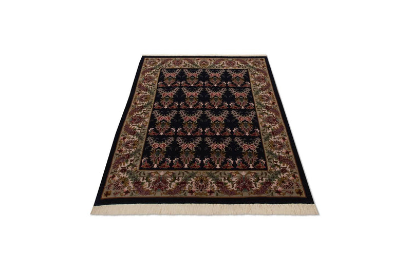 Tappeto Persero - Tabriz - Reale - 137 x 103 cm - blu scuro