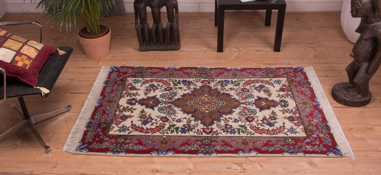 Tappeto Persero - Tabriz - Reale - 160 x 97 cm - rosa