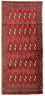 Tappeto Turkaman - 130 x 60 cm - rosso