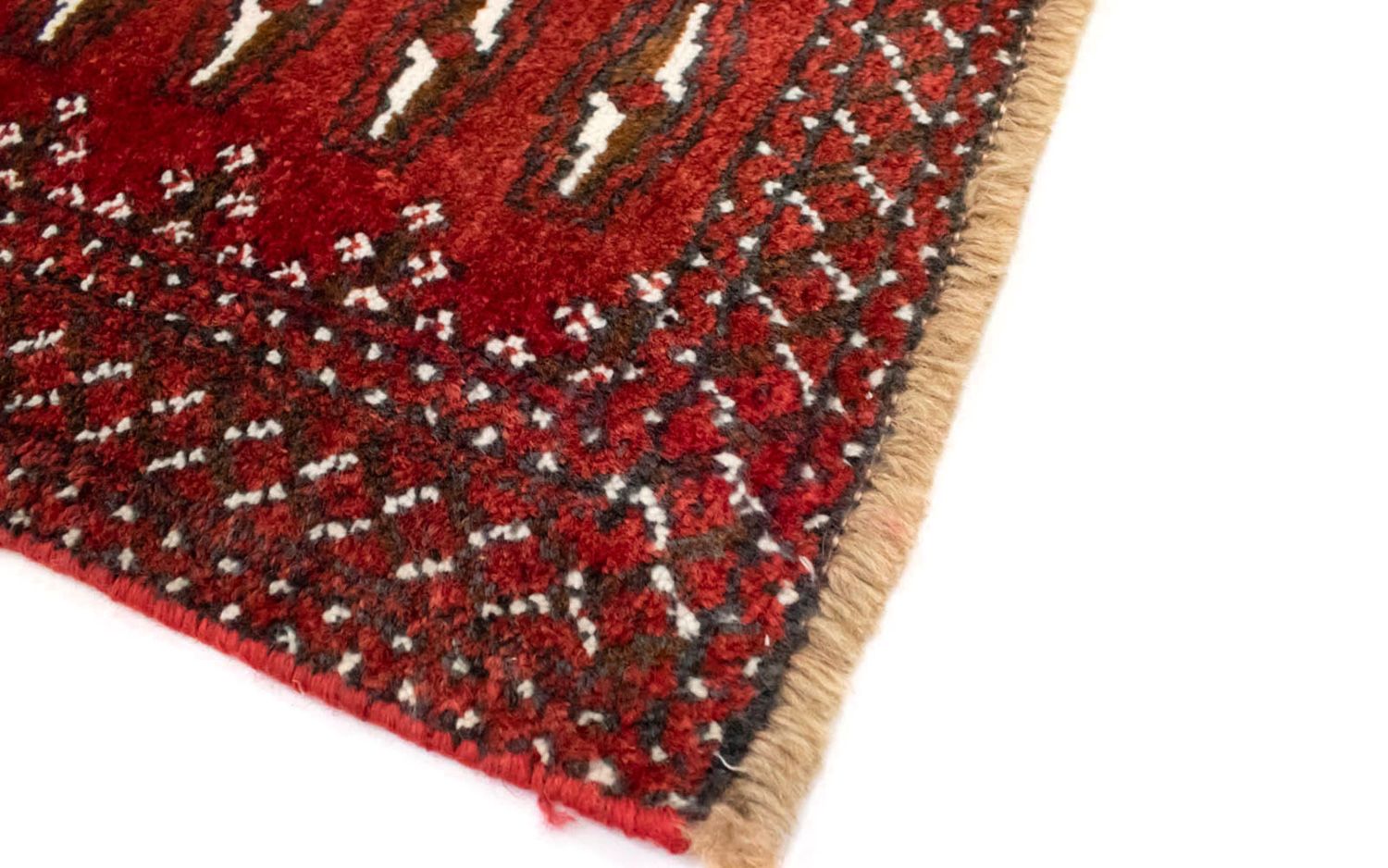Tappeto Turkaman - 130 x 60 cm - rosso