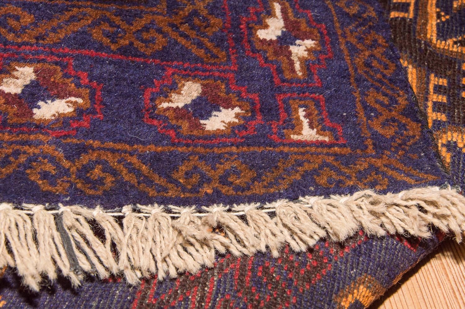 Tappeto Belutsch - 133 x 81 cm - blu