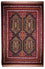 Tappeto afgano - 145 x 92 cm - blu
