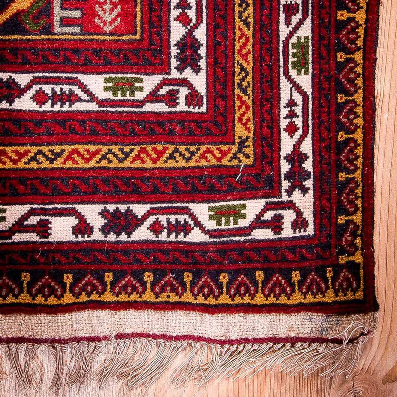 Tappeto afgano - 145 x 92 cm - blu