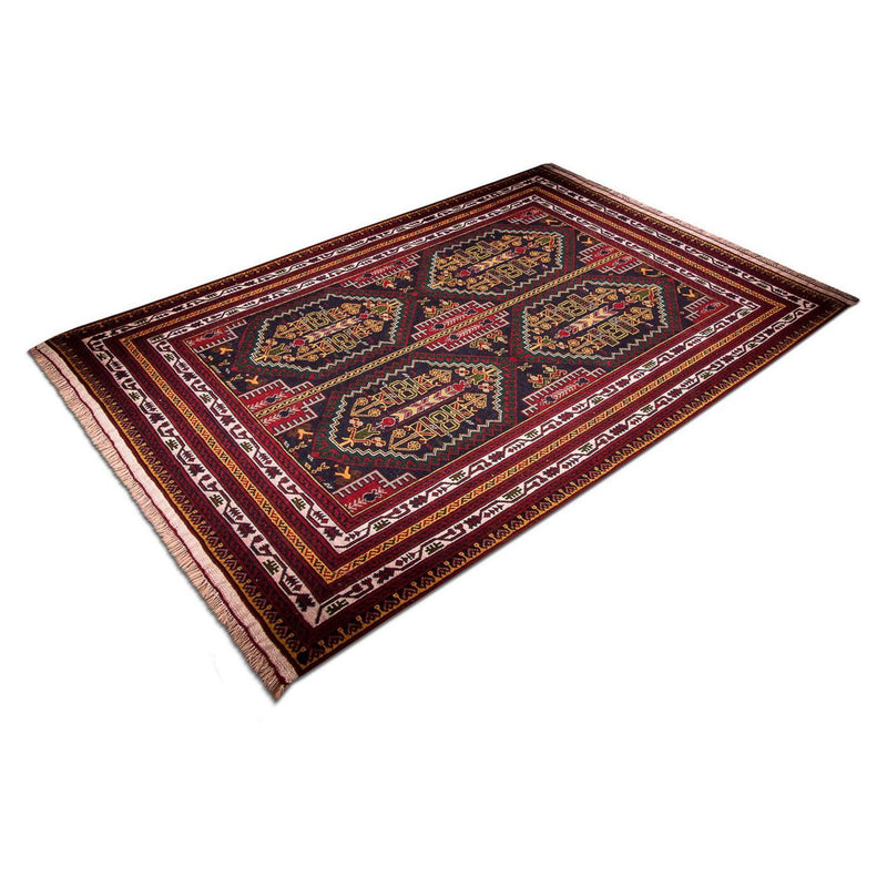 Tappeto afgano - 145 x 92 cm - blu