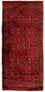 Tappeto Turkaman - 130 x 60 cm - rosso