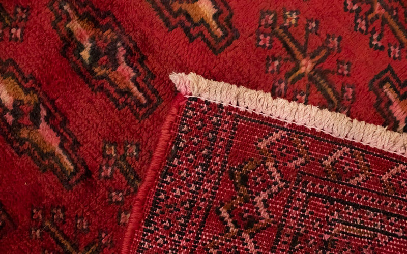 Tappeto Turkaman - 130 x 60 cm - rosso