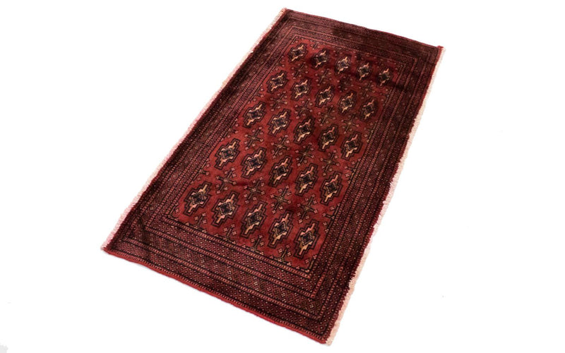 Tappeto Turkaman - 130 x 60 cm - rosso