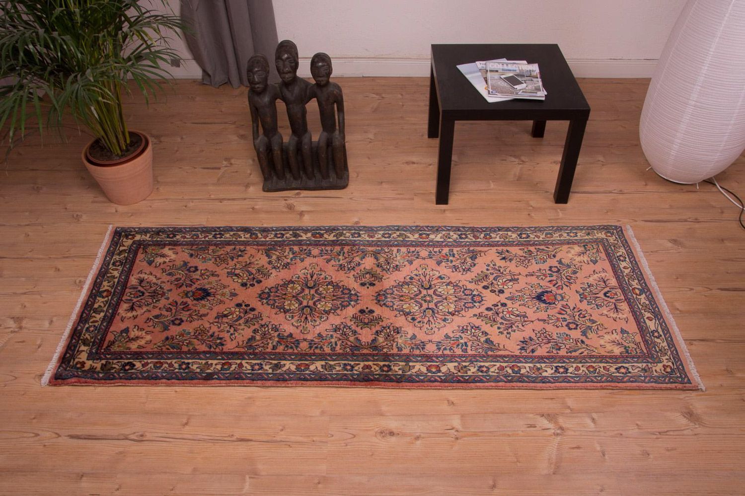 Tappeto corsia Tappeto Persero - Classico - 205 x 76 cm - rosa