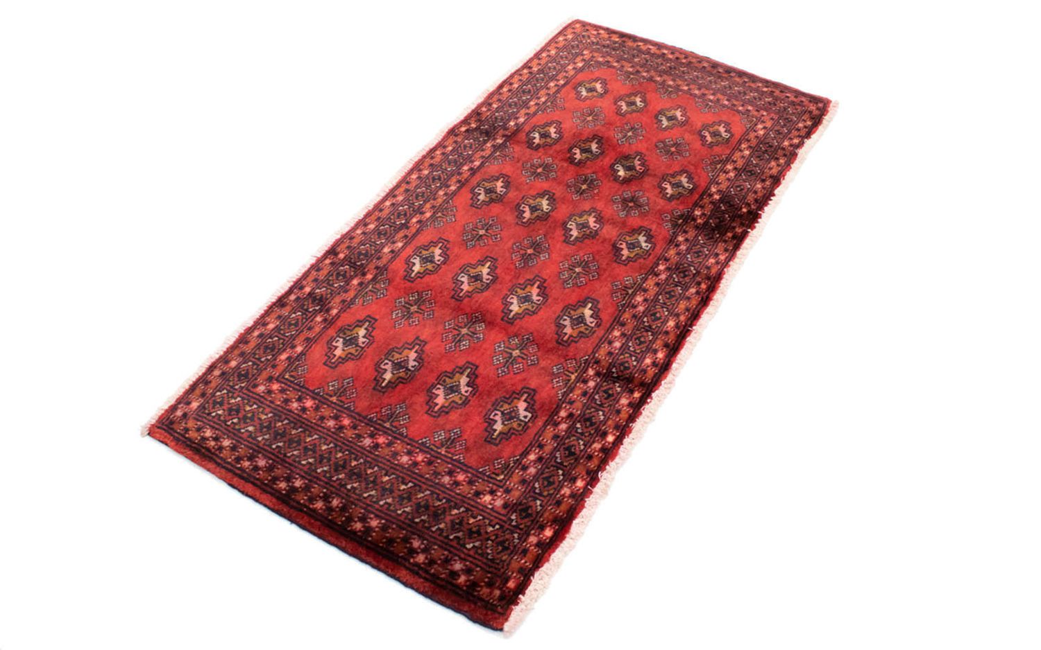 Tappeto Turkaman - 130 x 60 cm - rosso