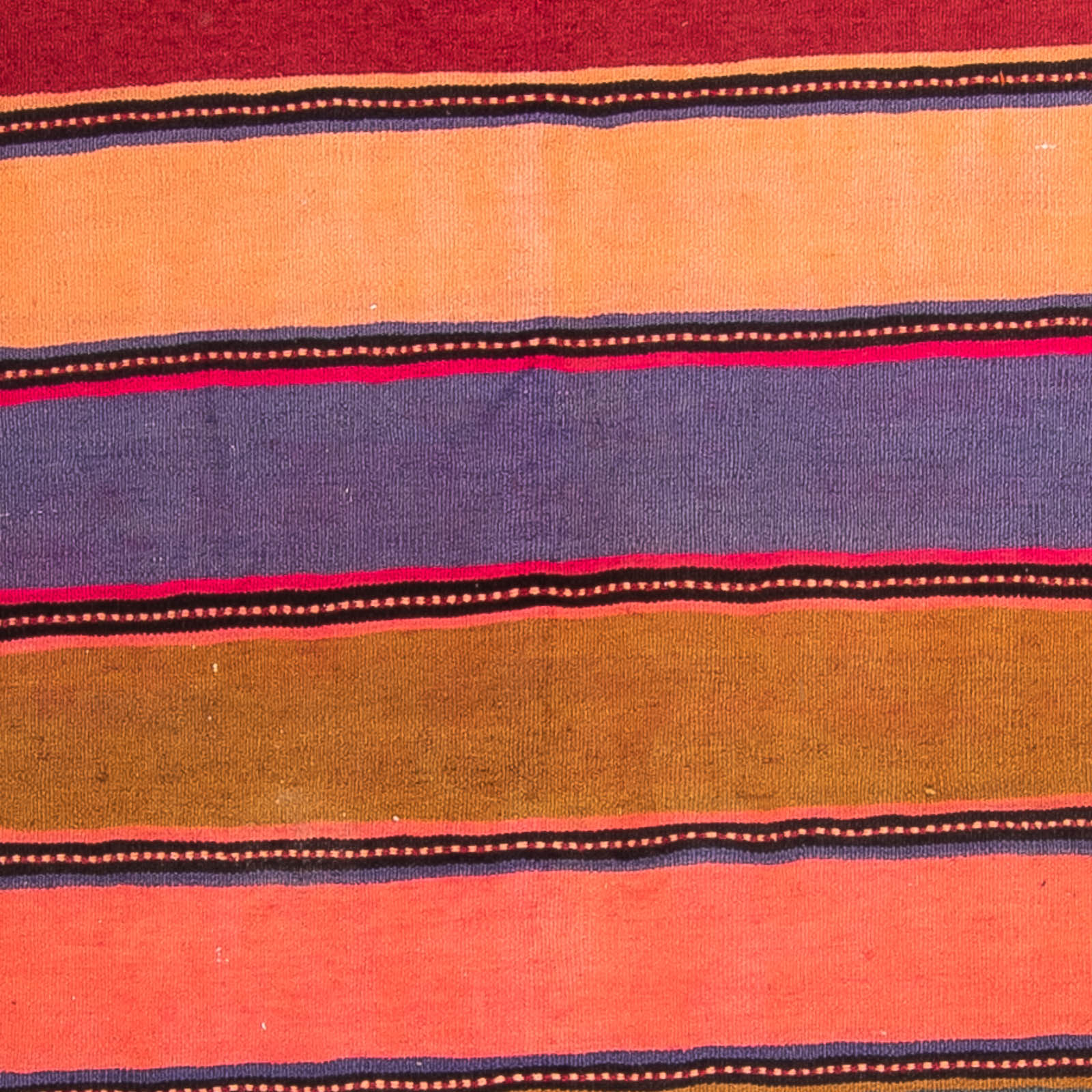 Tappeto corsia Tappeto Kelim - Vecchio - 370 x 137 cm - multicolore
