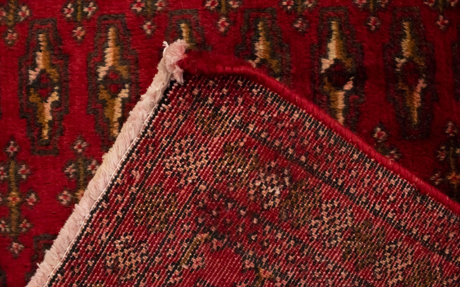 Tappeto Turkaman - 130 x 60 cm - rosso