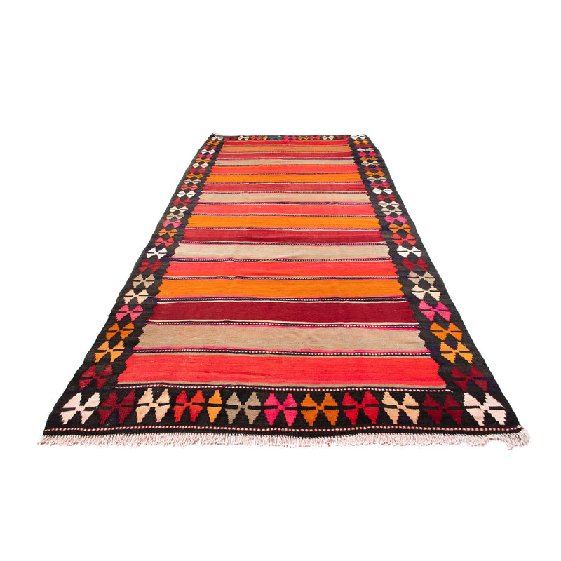 Tappeto corsia Tappeto Kelim - Vecchio - 360 x 170 cm - multicolore