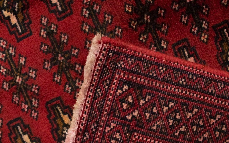 Tappeto Turkaman - 130 x 60 cm - rosso